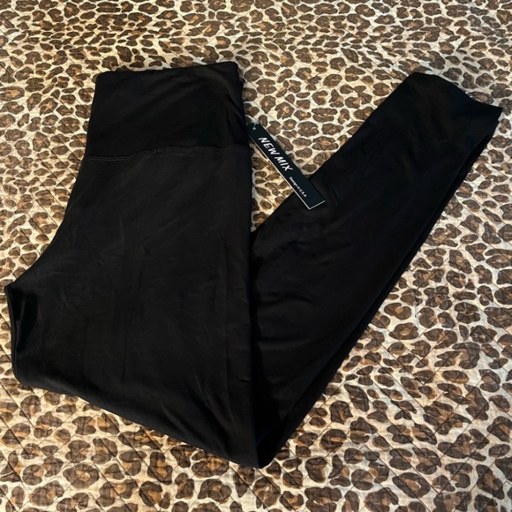 New Mix Black Tummy Control Leggings